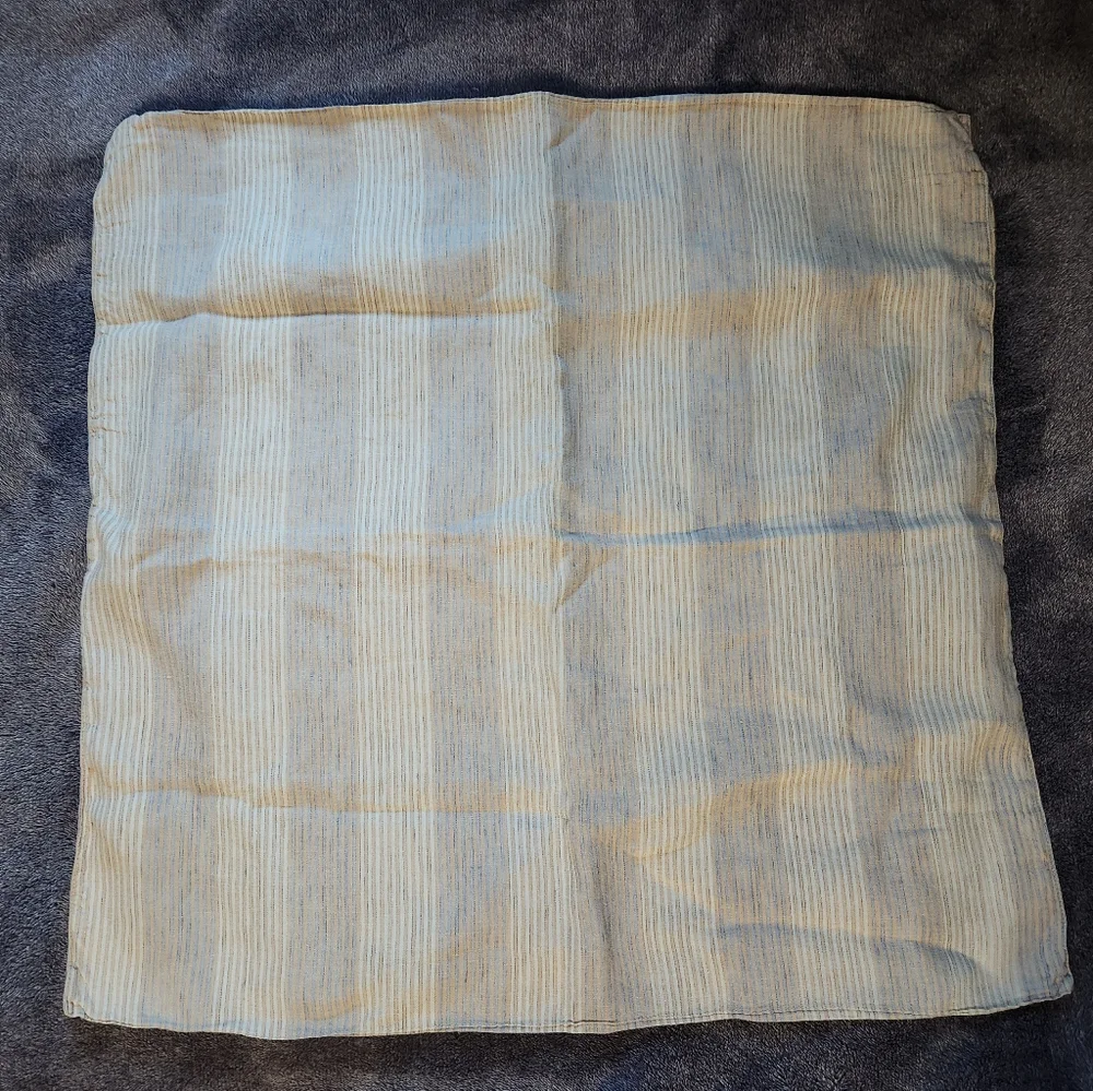 LIBECO 1 Pillow Throw Case Cover 100% Linen Striped  Belgium 25